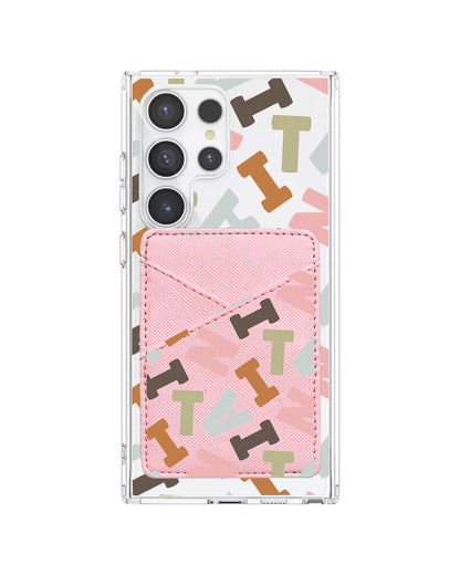 Android Phone Wallet Case - Scattered Monogram 4.0