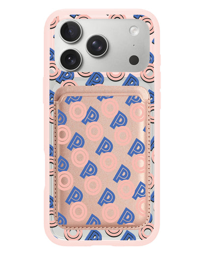 iPhone Magnetic Wallet Case - Initial Monogram 1.0