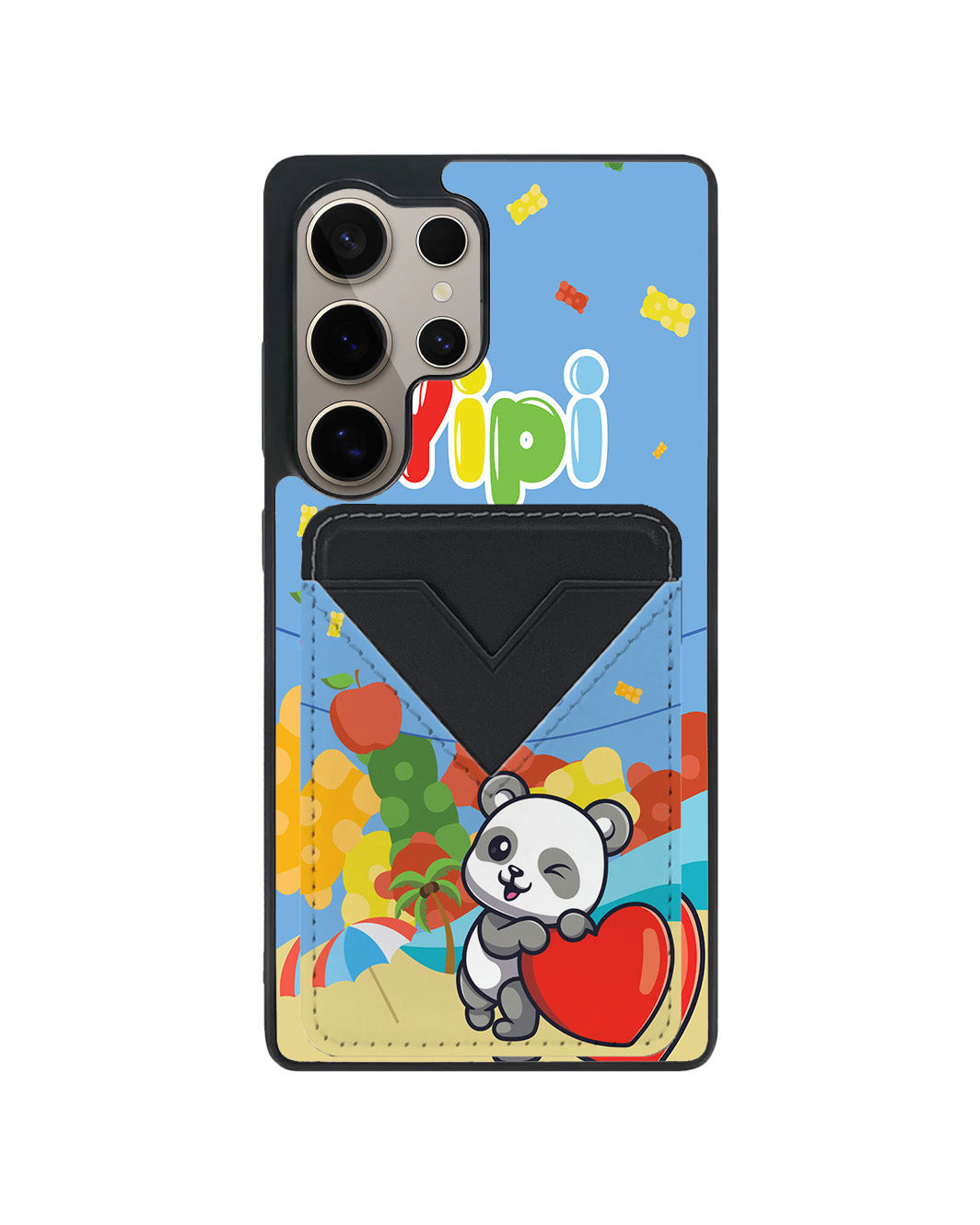 Android Avant Wallet Case - Yipi Baby Panda