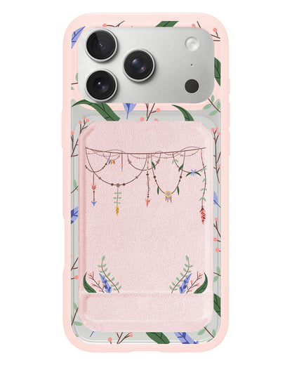 iPhone Magnetic Multifold Wallet - Bohemian