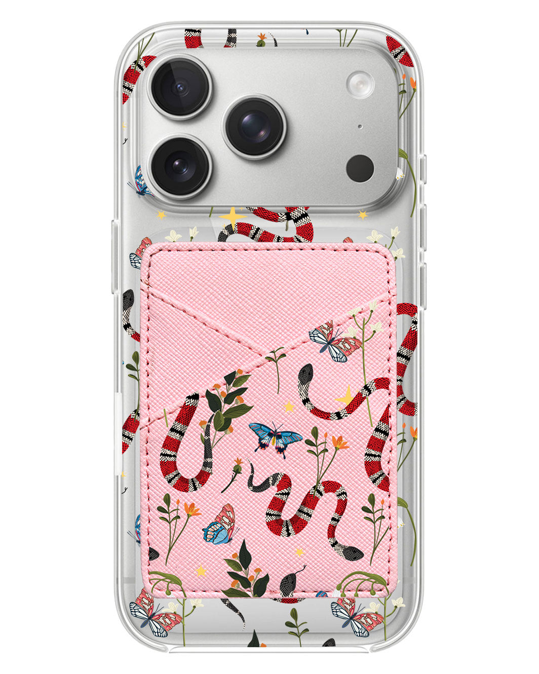 iPhone Phone Wallet Case - Serpente