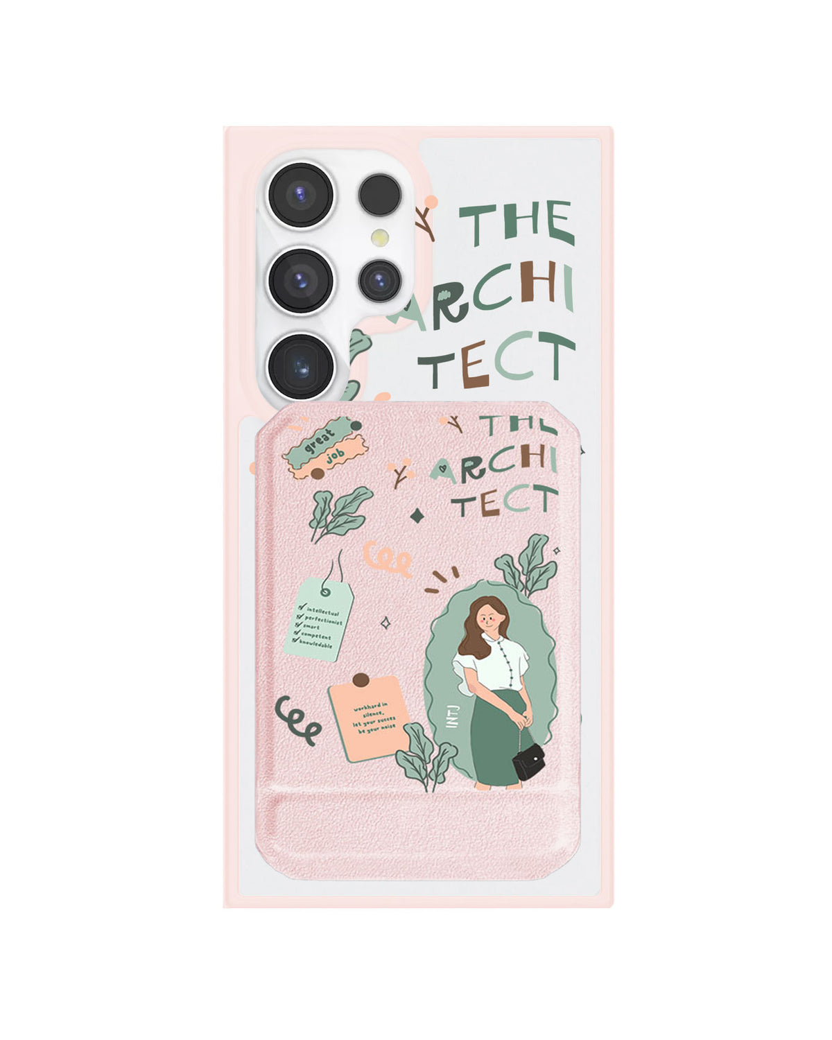 Android Magnetic Multifold Wallet - INTJ