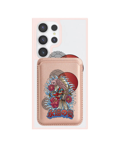 Android Magnetic Wallet Case - Oni Koi