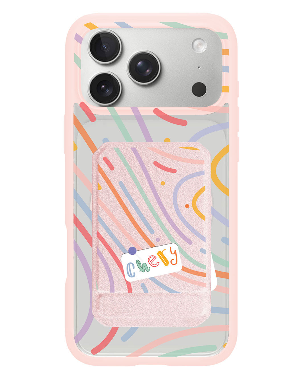 iPhone Magnetic Multifold Wallet - Doodle 2.0 Monogram