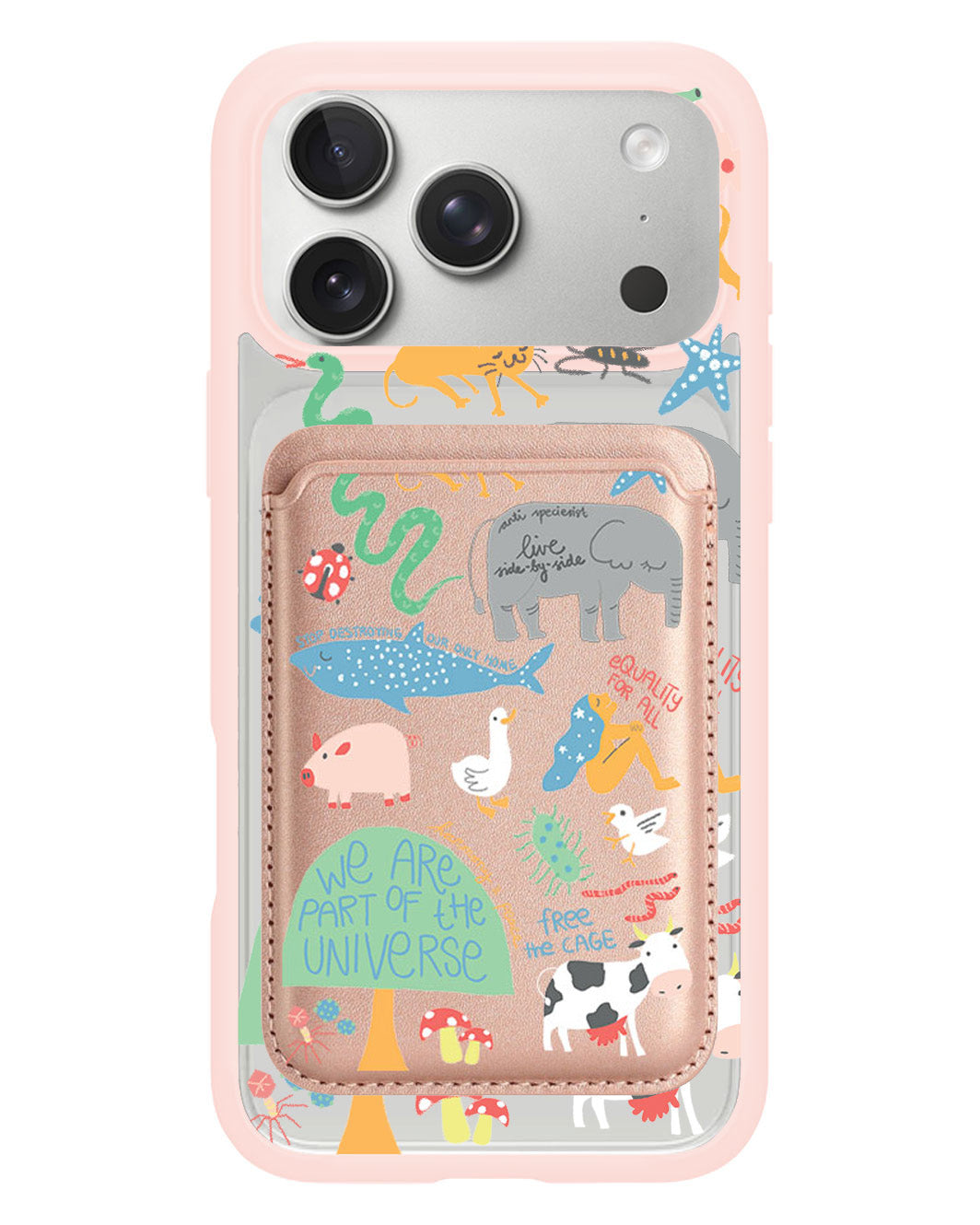 iPhone Magnetic Wallet Case - Equality