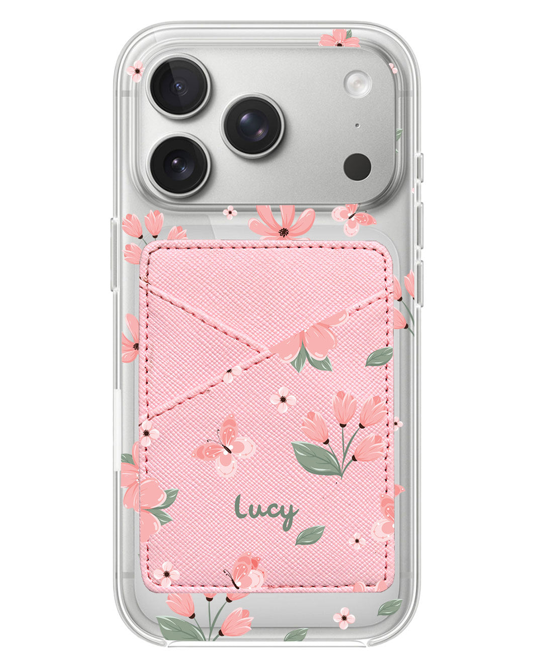 iPhone Phone Wallet Case - Pink Delight