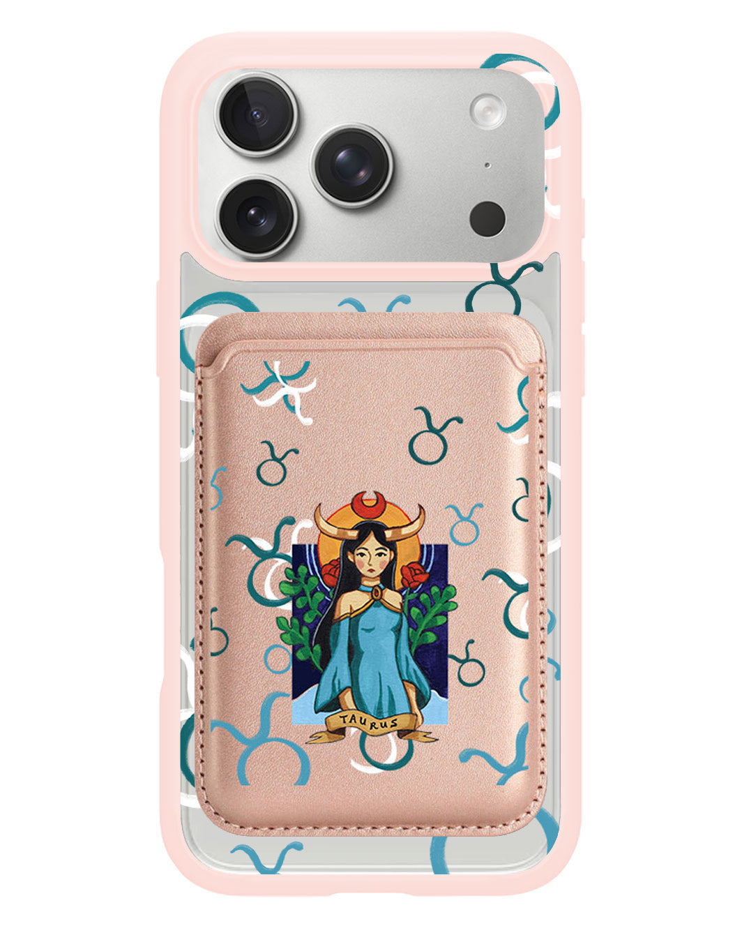 iPhone Magnetic Wallet Case - Taurus