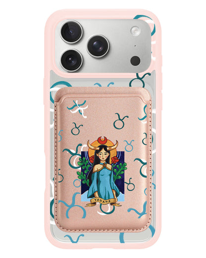 iPhone Magnetic Wallet Case - Taurus