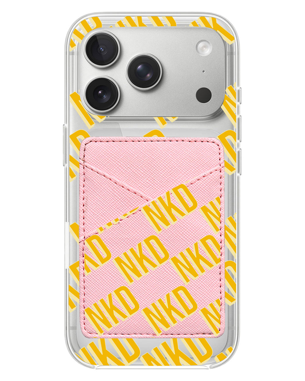 iPhone Phone Wallet Case - Diagonal Initial Monogram 1.0