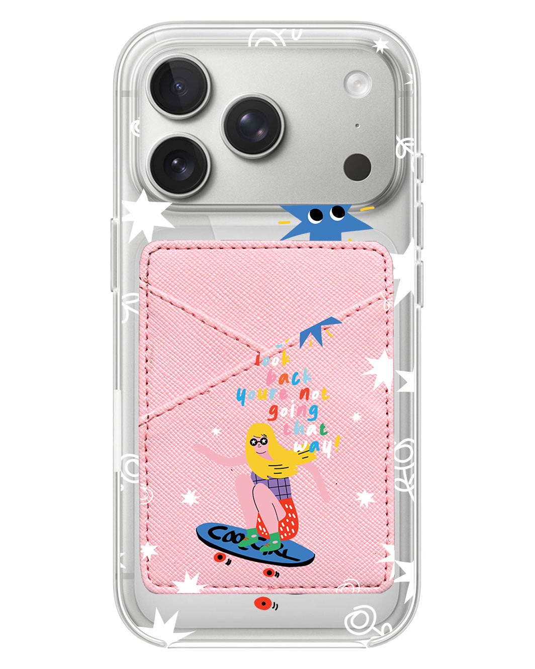iPhone Phone Wallet Case - Keep Moving