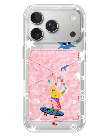 iPhone Phone Wallet Case - Keep Moving