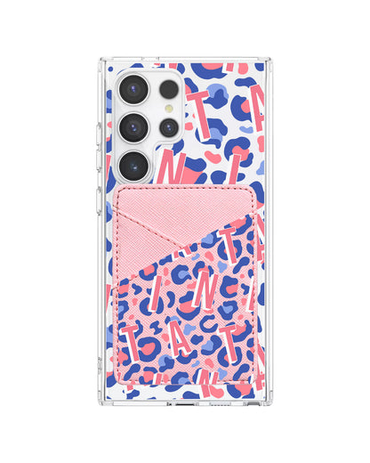 Android Phone Wallet Case - Leopard Monogram 1.0