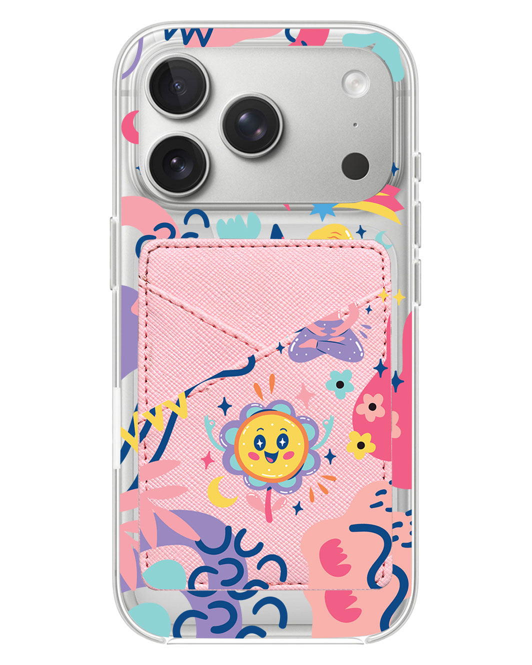 iPhone Phone Wallet Case - Heather
