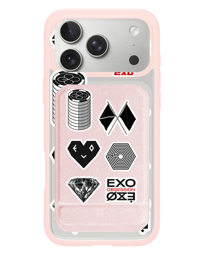 iPhone Magnetic Multifold Wallet - EXO Sticker Pack