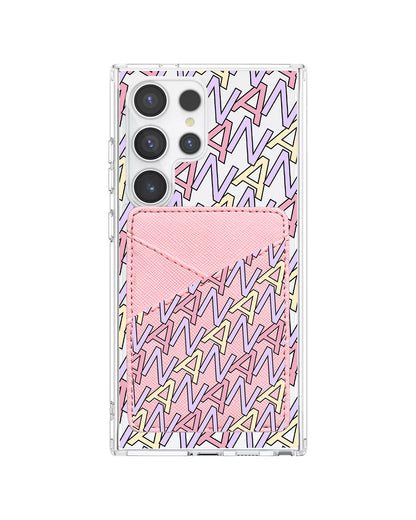 Android Phone Wallet Case - Initial 5.0 Monogram