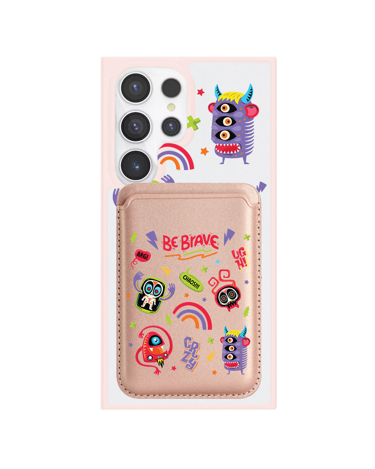 Android Magnetic Wallet Case - Baby Monster