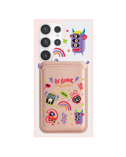Android Magnetic Wallet Case - Baby Monster