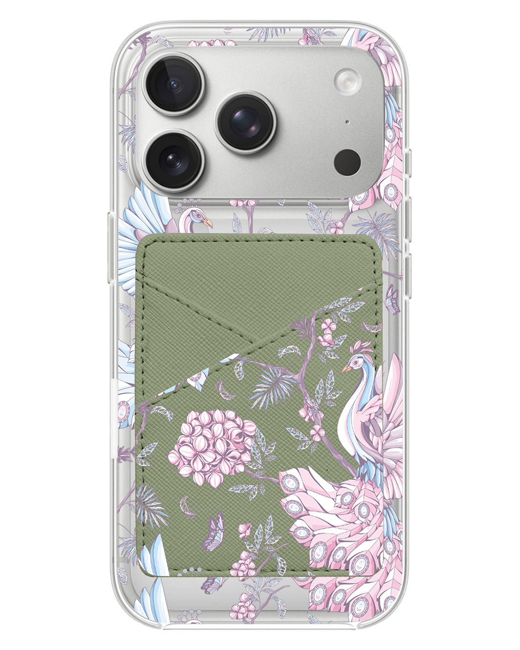iPhone Phone Wallet Case - Peacock 2.0