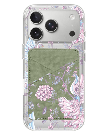 iPhone Phone Wallet Case - Peacock 2.0