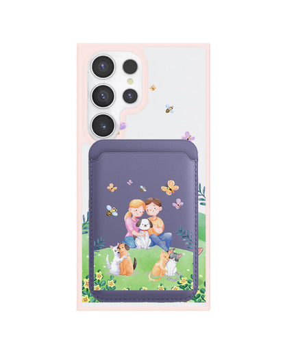Android Magnetic Wallet Case - Adorable Animals