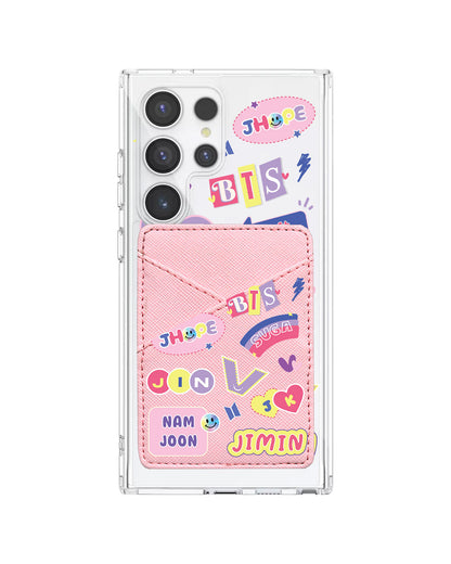 Android Phone Wallet Case - BTS Members