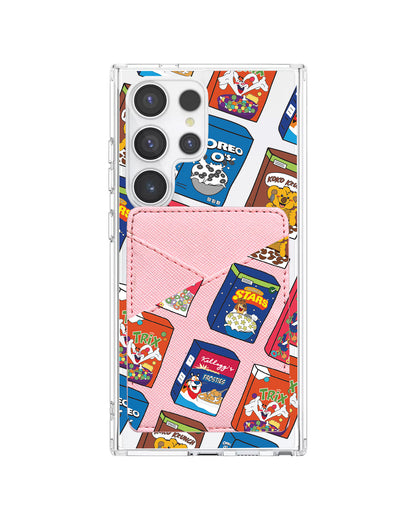 Android Phone Wallet Case - Cereal Boxes 2.0