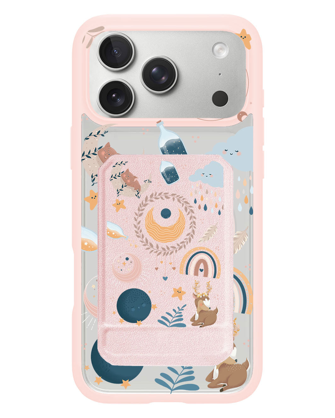 iPhone Magnetic Multifold Wallet - Boho