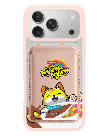 iPhone Magnetic Wallet Case - Nyawnyaw