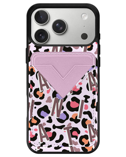 iPhone Avant Wallet Case - Leopard Monogram 5.0