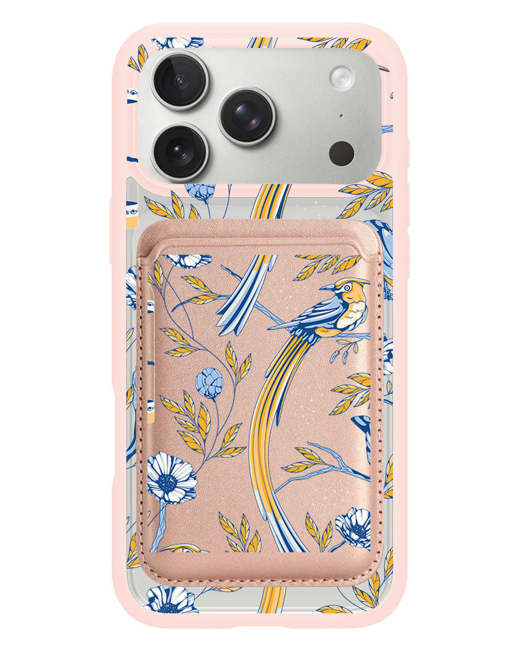 iPhone Magnetic Wallet Case - Lovebird 7.0