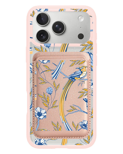 iPhone Magnetic Wallet Case - Lovebird 7.0