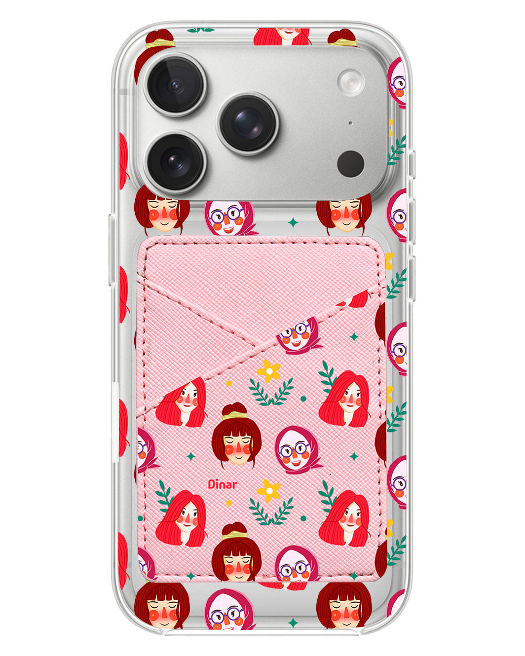 iPhone Phone Wallet Case - Lovely Faces