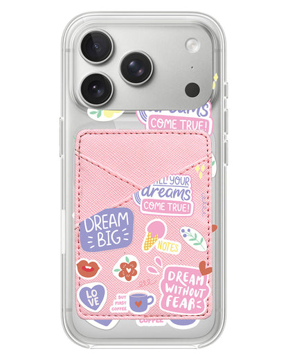 iPhone Phone Wallet Case - Dream Sticker Pack