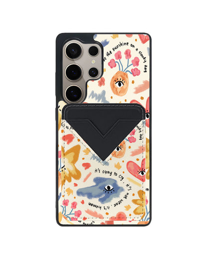 Android Avant Wallet Case - Abstract Lovers