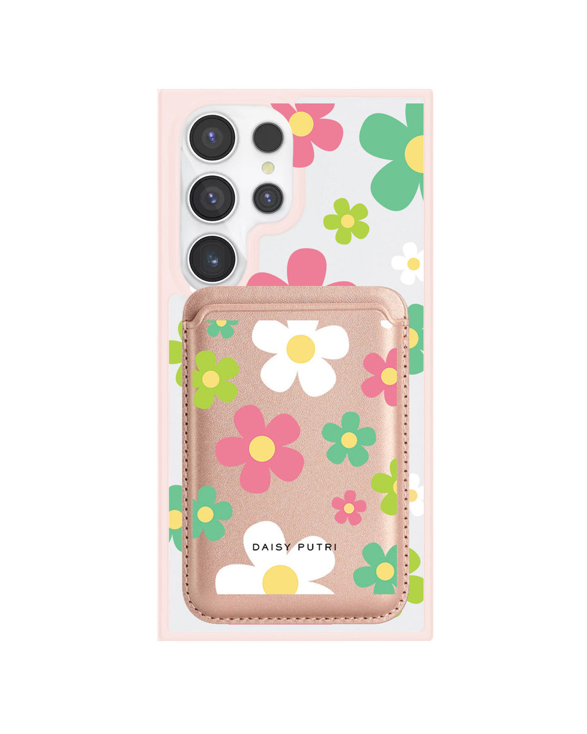 Android Magnetic Wallet Case - Daisy Wild