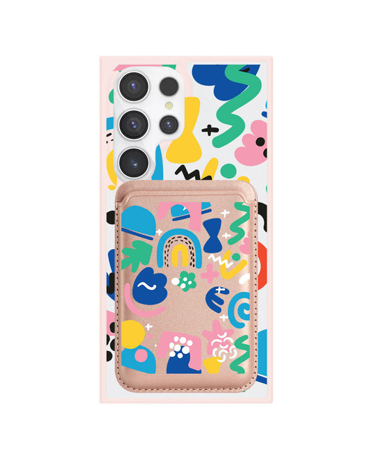 Android Magnetic Wallet Case - Celestial 2.0