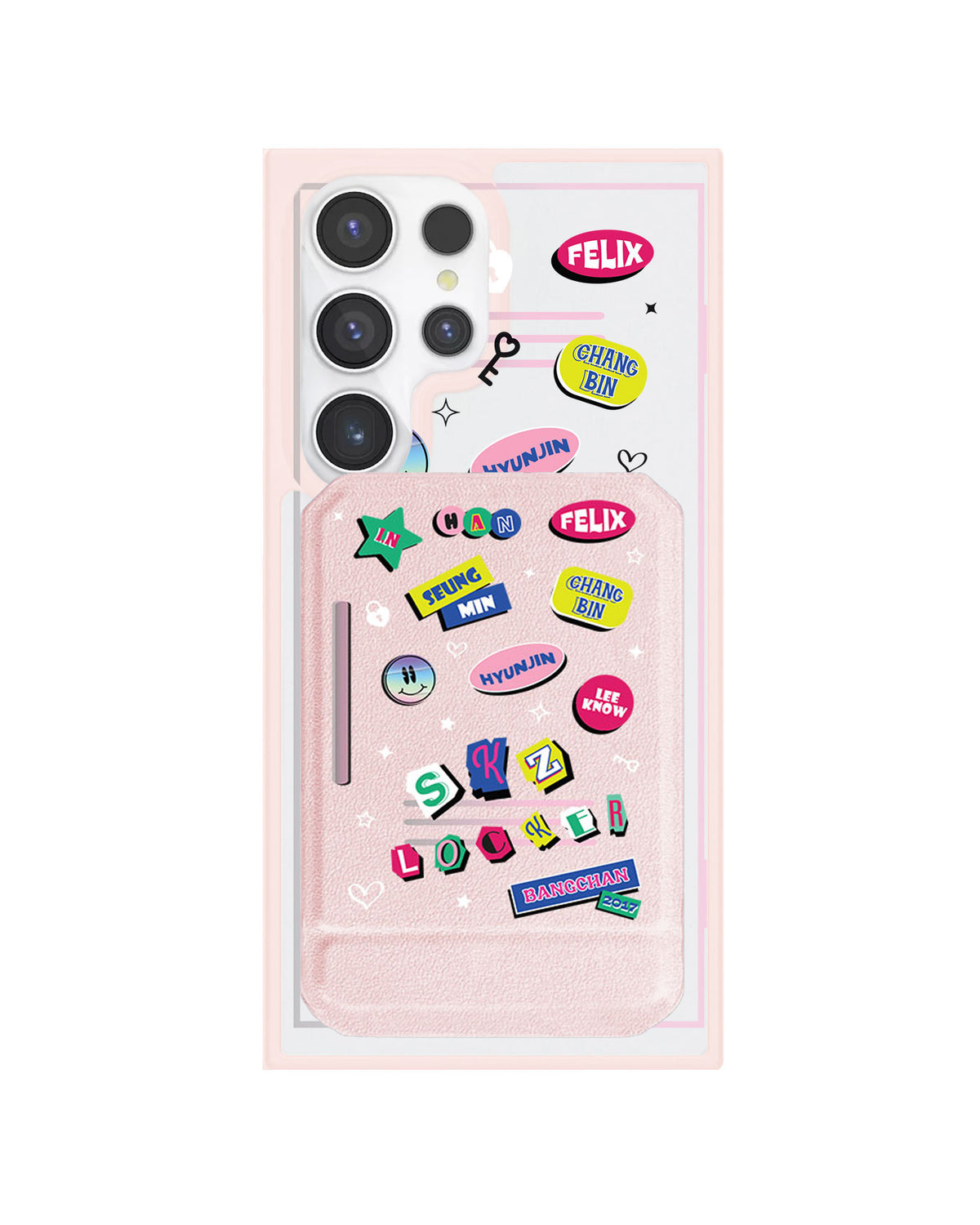 Android Magnetic Multifold Wallet - Stray Kids Locker