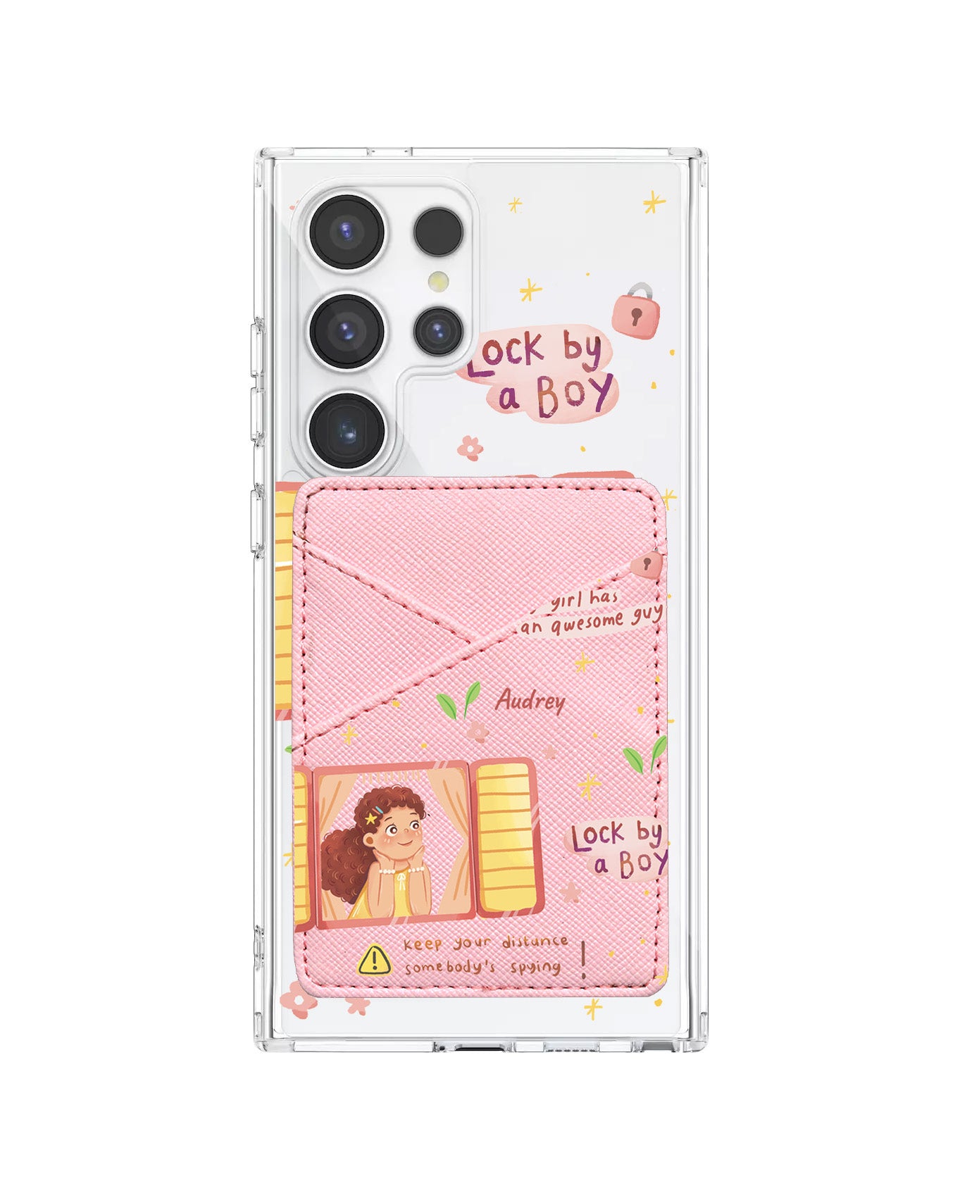 Android Phone Wallet Case - Crush Girl