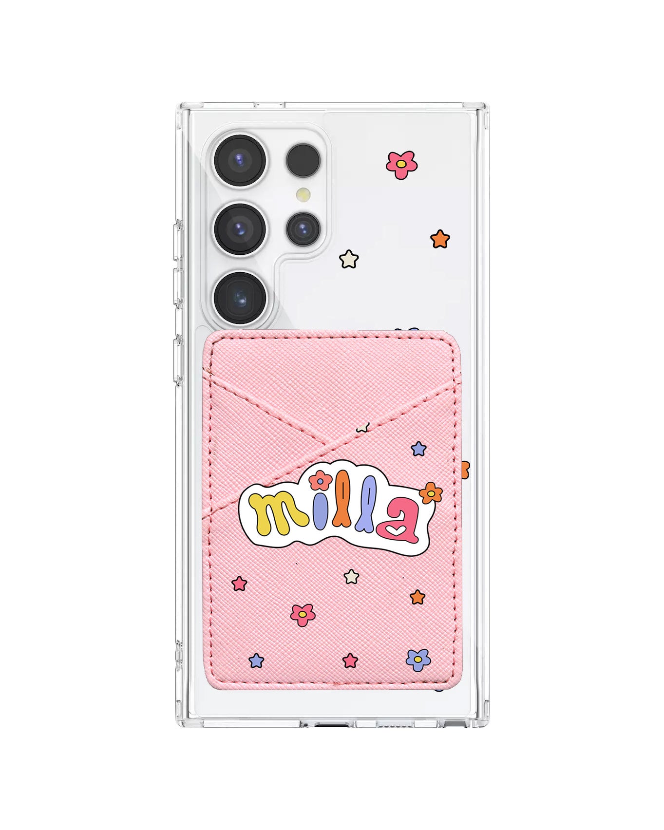Android Phone Wallet Case - Adorable Monogram 5