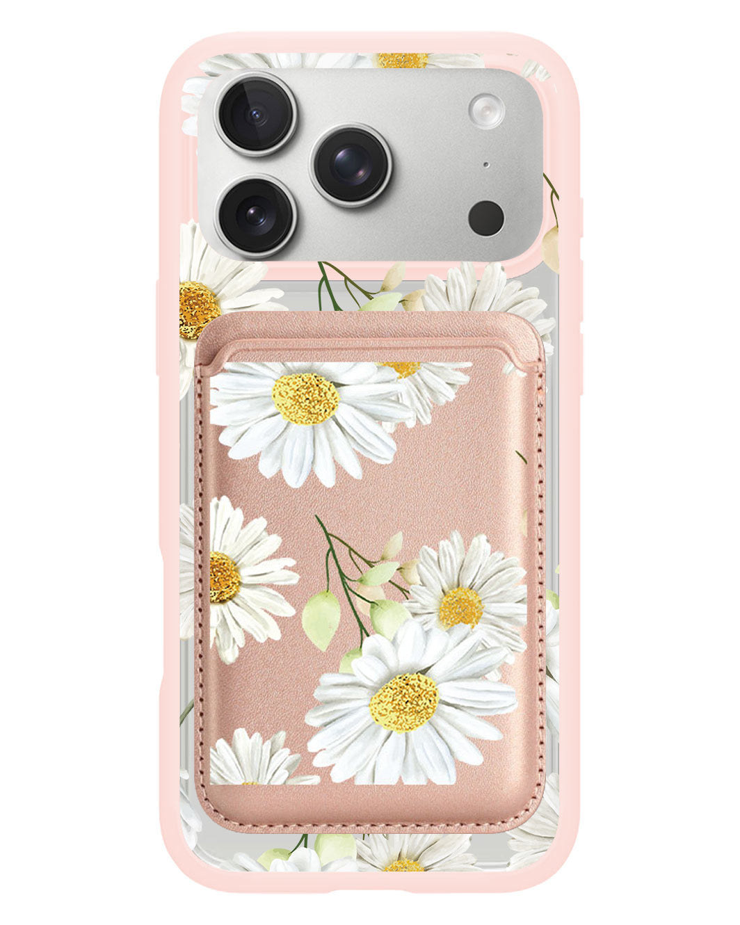 iPhone Magnetic Wallet Case - October Chrysanthemum