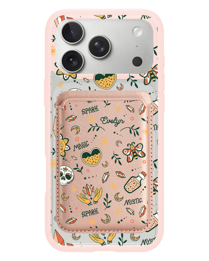 iPhone Magnetic Wallet Case - Mystic