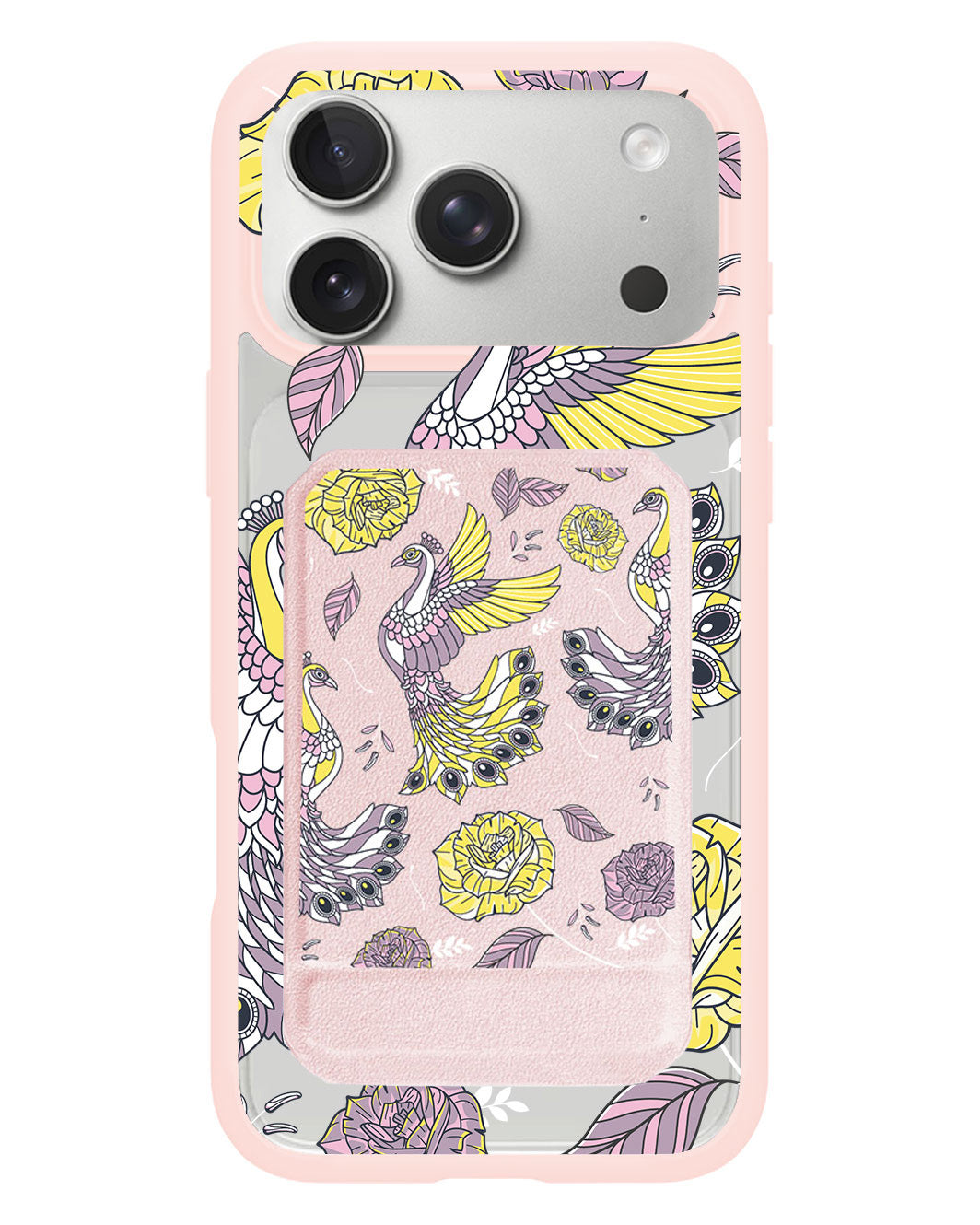 iPhone Magnetic Multifold Wallet - Bird of Paradise 4.0