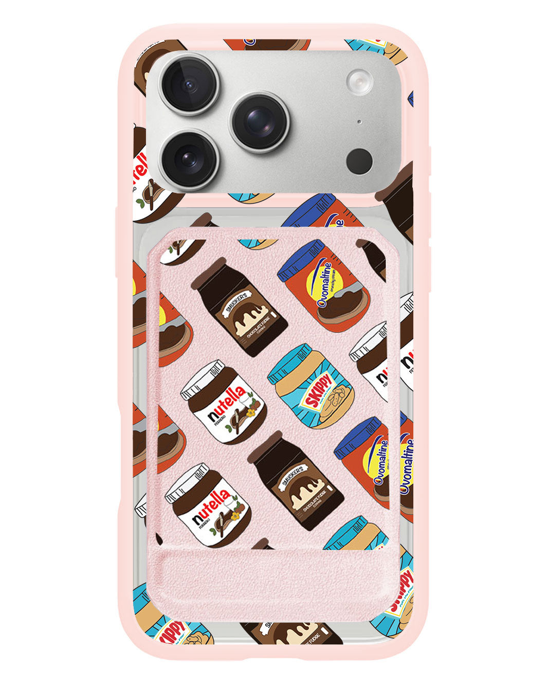 iPhone Magnetic Multifold Wallet - Choco Spread