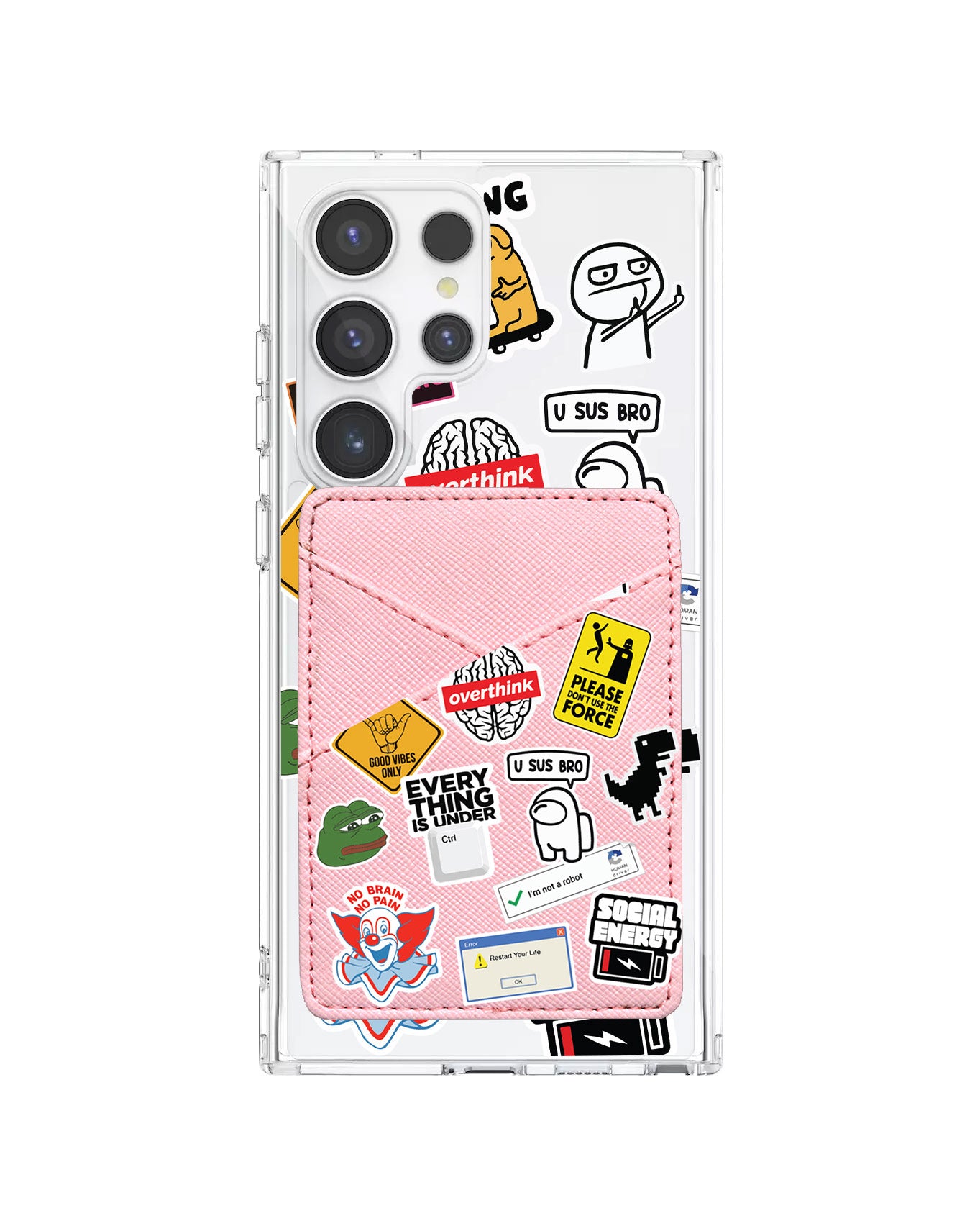 Android Phone Wallet Case - Brand Parody 2.0