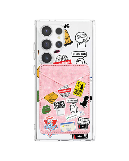 Android Phone Wallet Case - Brand Parody 2.0