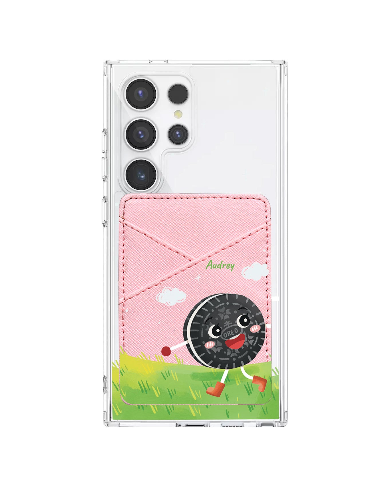 Android Phone Wallet Case - Oreo Milk