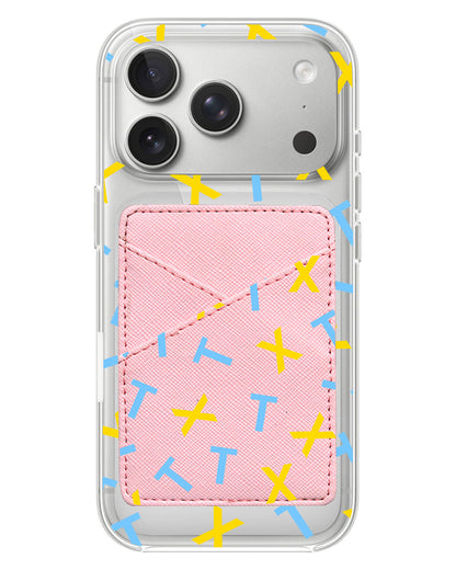 iPhone Phone Wallet Case - TXT Monogram