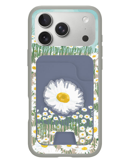 iPhone Magpop Wallet - Oil Painting Daisy