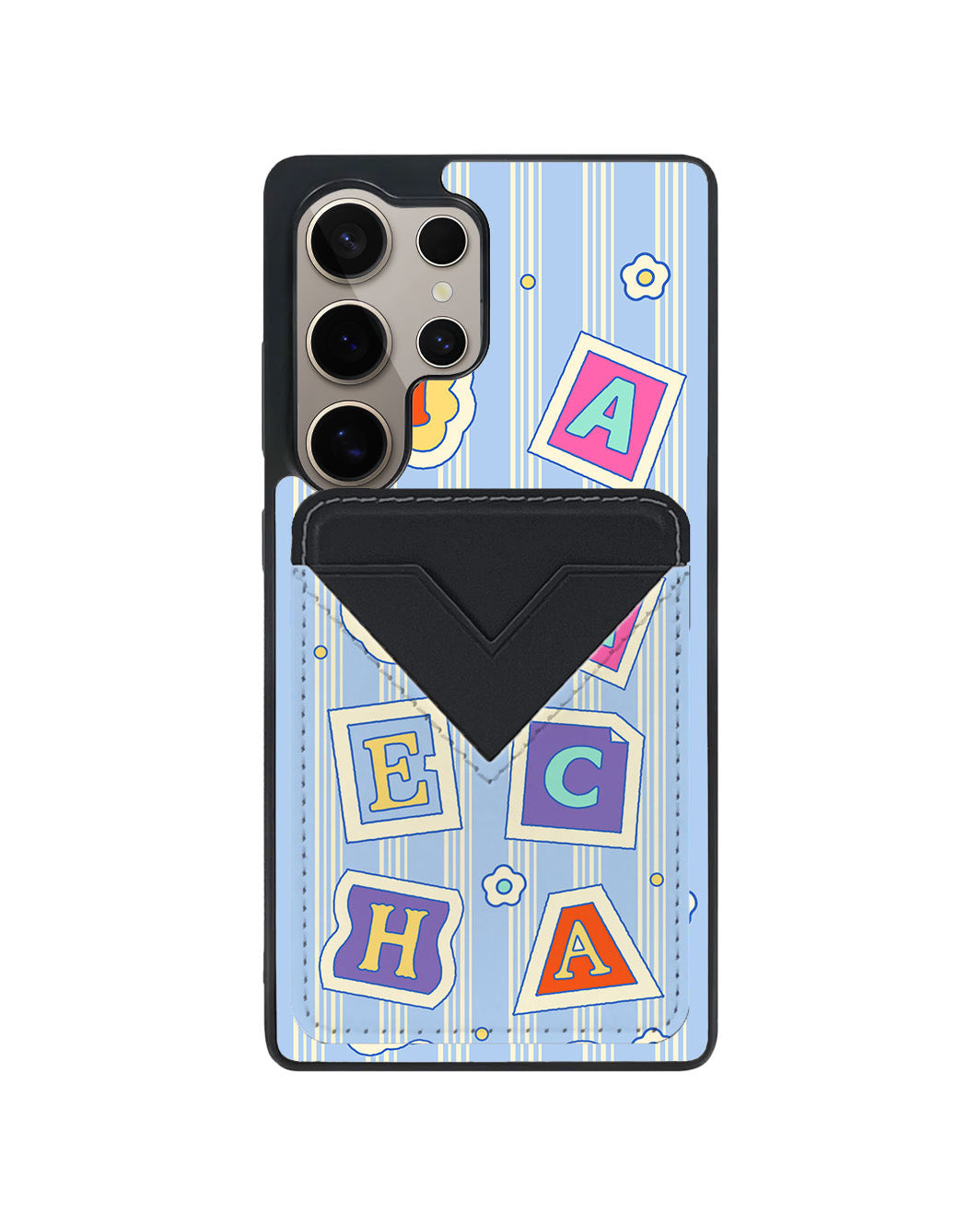 Android Avant Wallet Case - Adorable Monogram 3.0