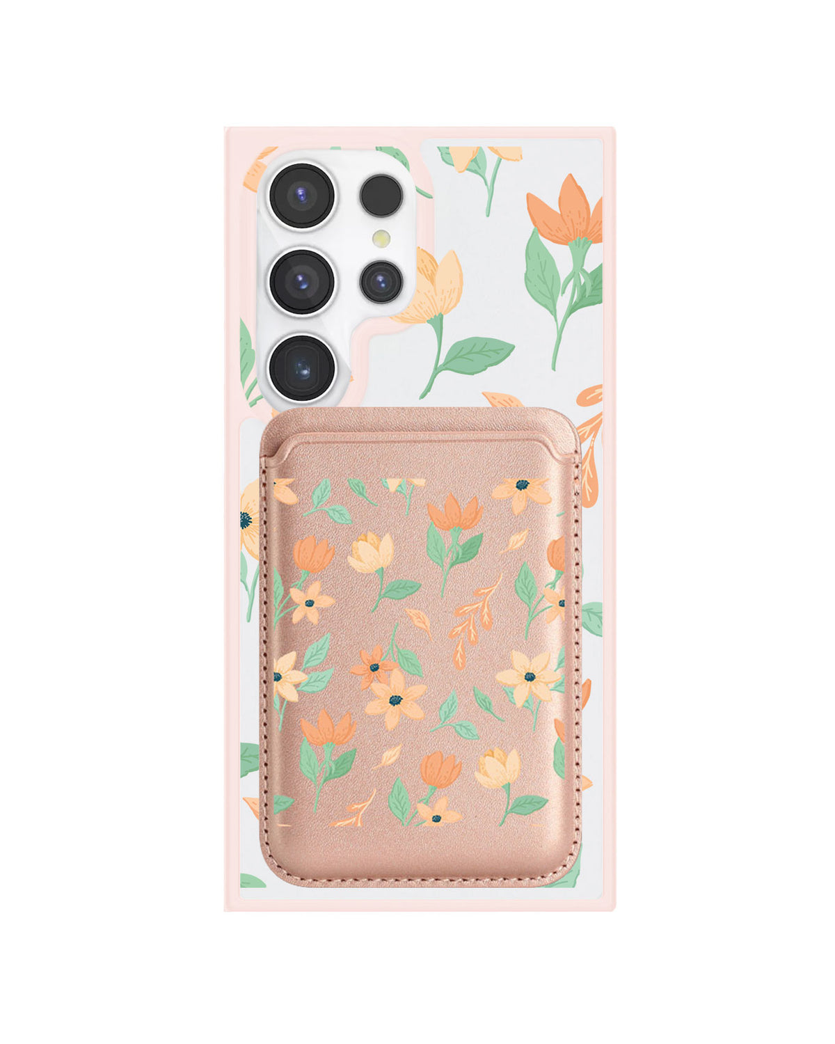Android Magnetic Wallet Case - Birth Flower 4.0